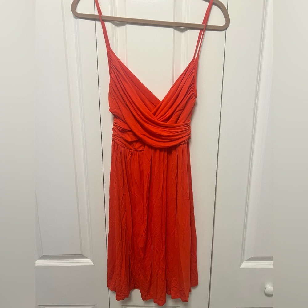 Forever 21 reddish orange dress
